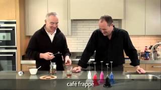 How to make a frappé coffee using an aerolatte milk frother [upl. by Giana]