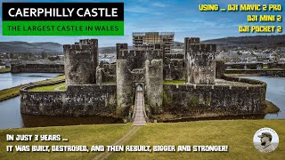 Caerphilly Castle  The Largest in Wales 2nd in Britain [upl. by Butta]