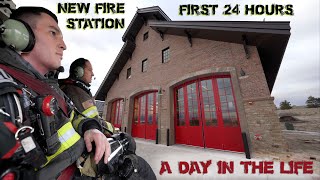 First 24 Hours in a New Fire Station  A Day in the Life [upl. by Aneeuq57]