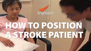 How To Position A Stroke Patient [upl. by Packton656]