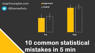 Ten Statistical Mistakes in 5 Min [upl. by Lemire19]