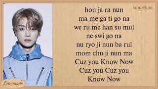 NCT U  Know Now Easy Lyrics [upl. by Burrill]