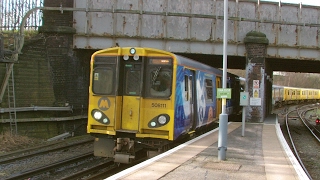 Half an Hour at 216  Birkenhead North Station 1022017  Class 507 508 terminus [upl. by Nilyarg]