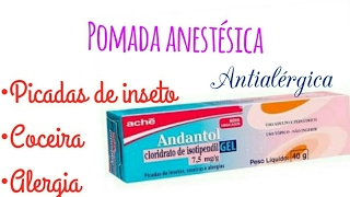 Resenha PomadaAndantol Gel [upl. by Alanna]