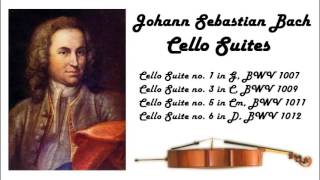 Johann Sebastian Bach  Cello suites in 432 Hz great for reading or studying [upl. by Lars]