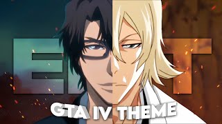 Aizen x Urahara  GTA IV Theme Edit [upl. by Royce]